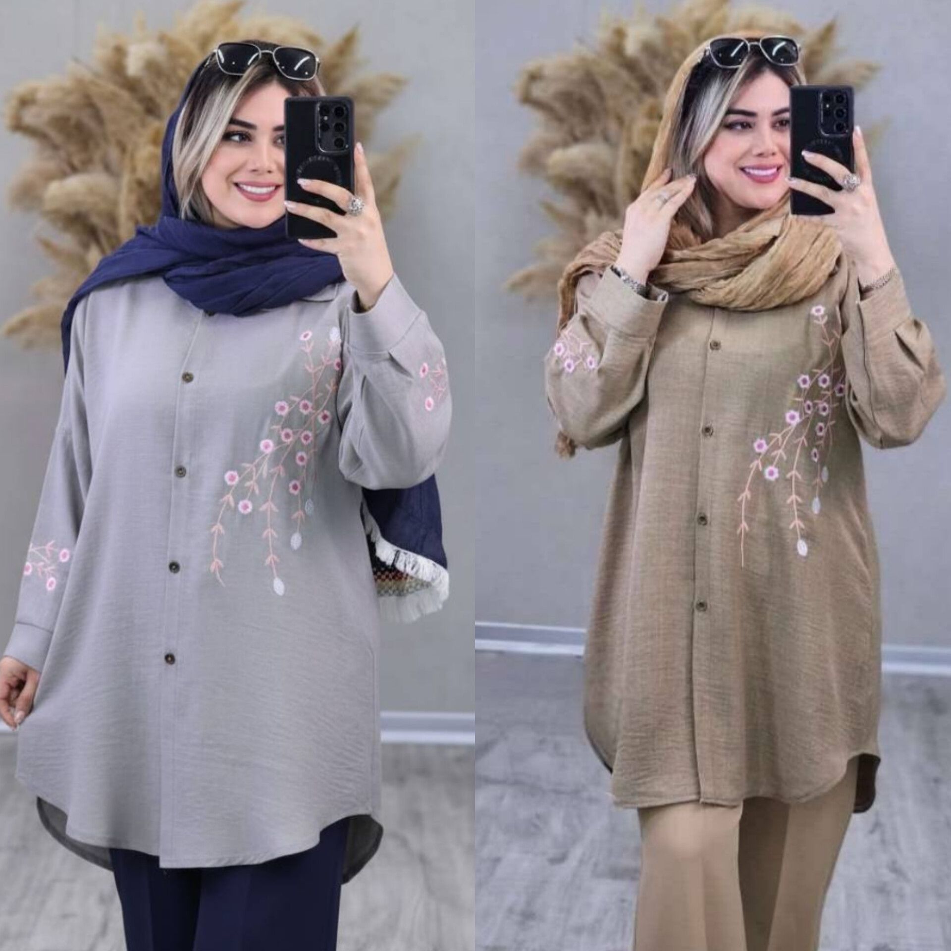 شومیز مانتویی